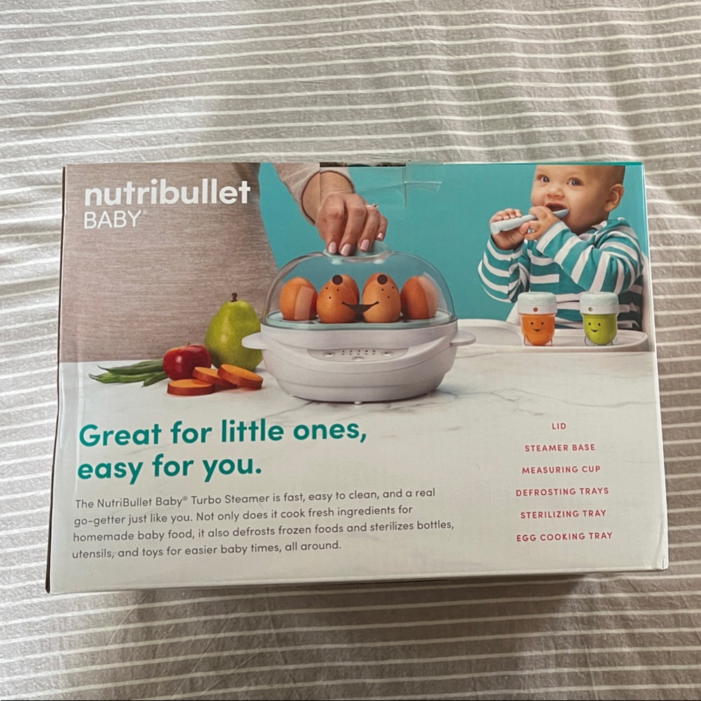 NIB Nutribullet Baby Turbo Steamer - Picture 2 of 4